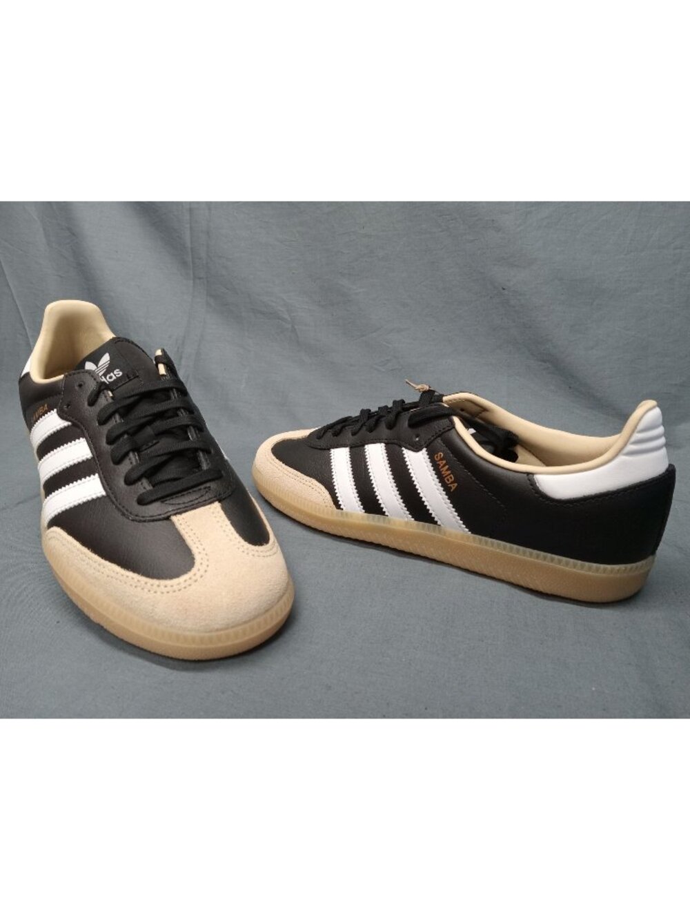 Adidas Samba OG Core Black Cloud White Gum JS3832 Men's Size 9.5 NEW NO BOX!